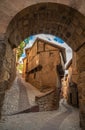 Streets of Albarracin, a picturesque medieval village inÃÂ Aragon,ÃÂ Spain